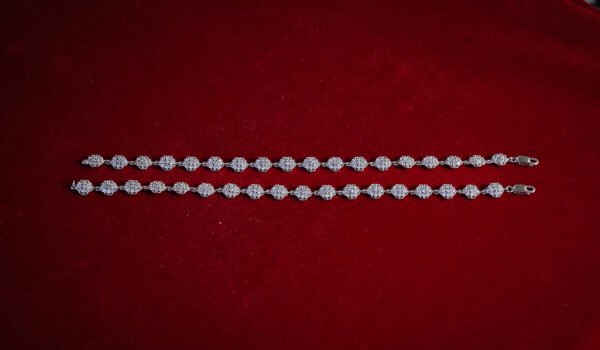 Fancy Anklet 92.5 Silver - Image 4