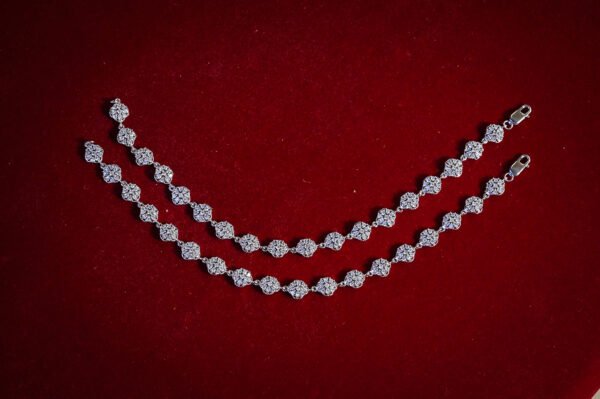 Fancy Anklet 92.5 Silver