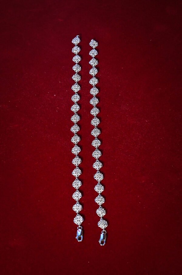 Fancy Anklet 92.5 Silver - Image 3