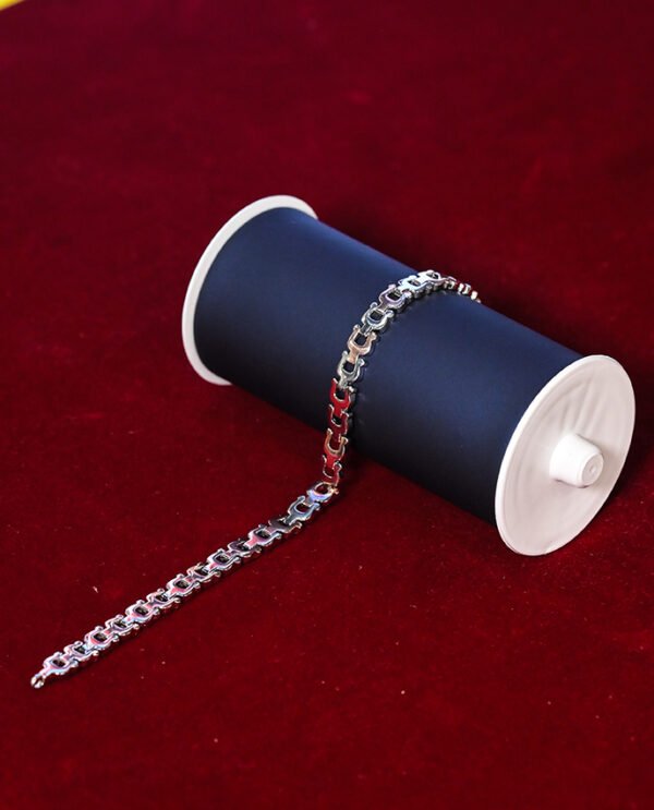 Men's Bracelet Rose Gold Polish - Image 3