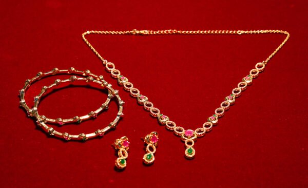 Gold Plated Necklace Set